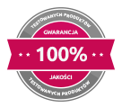 100% gwarancji jakości