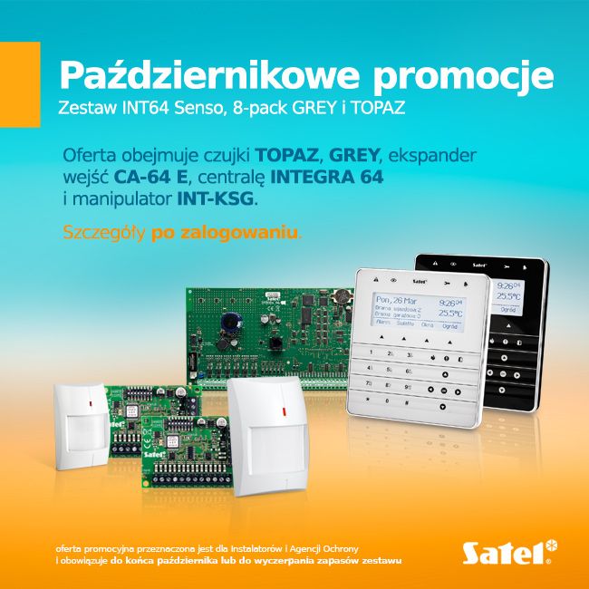 Październikowe promocje SATEL